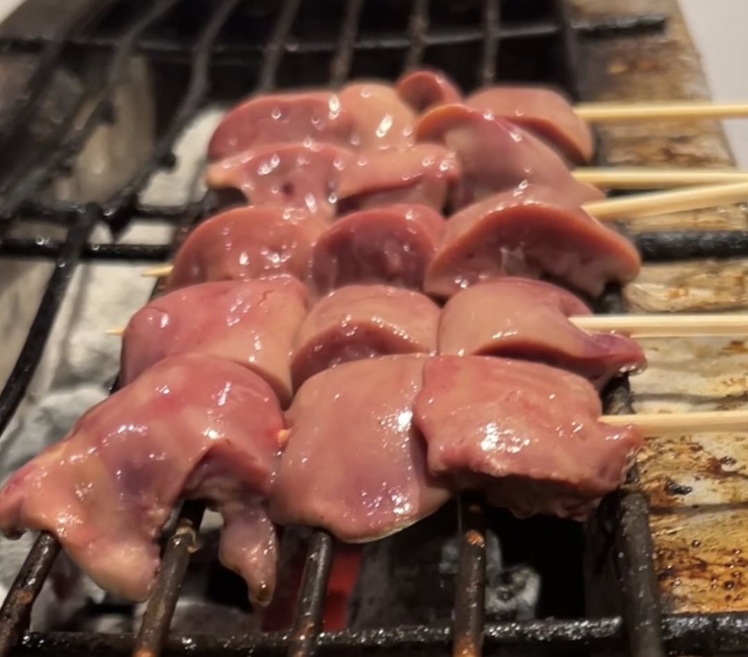 肝の焼き鳥